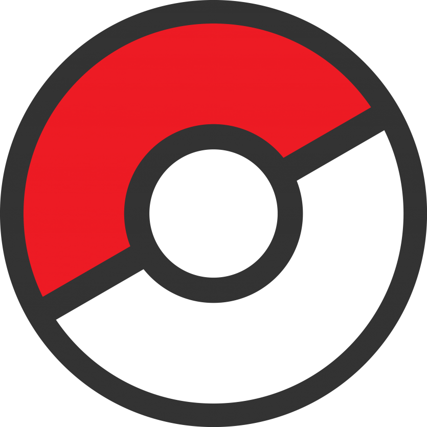 a picture of a pokeball